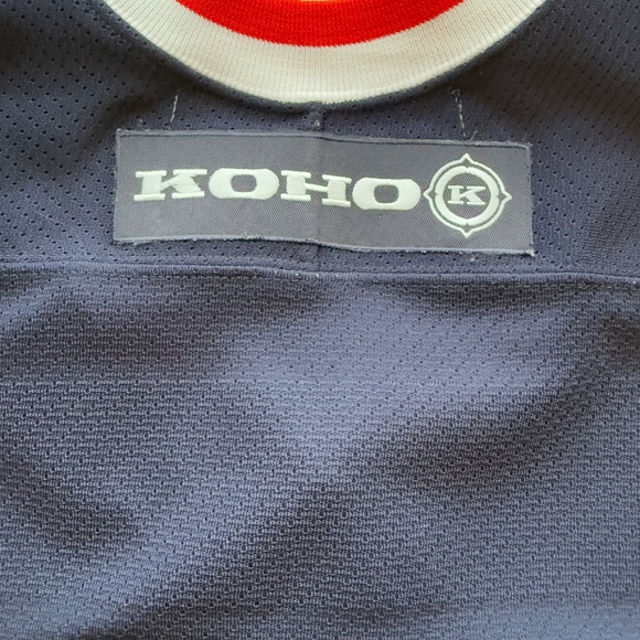 Vintage Columbus Blue Jackets Original Logo Jersey Size XXL - Picture 7 of 10